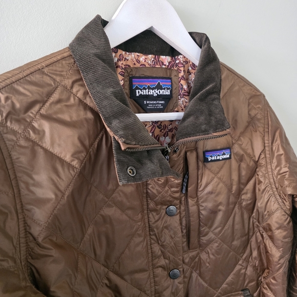 Patagonia S Gorpcore Hiking Cottagecore Diamond Quilted Back Pasture Jacket - Picture 6 of 15